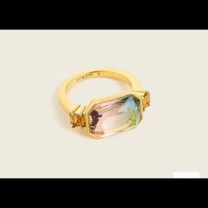 J. Crew Ombre stone ring size 5